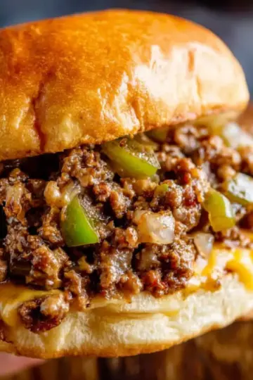 Philly Cheese Steak Sloppy Joes