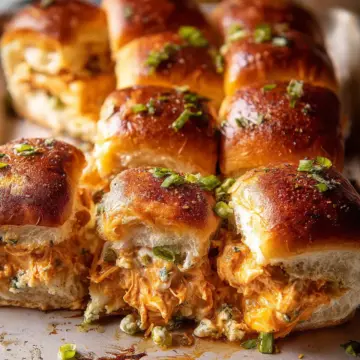 Buffalo Chicken Dip Sliders