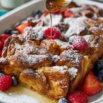 Croissant French Toast Casserole