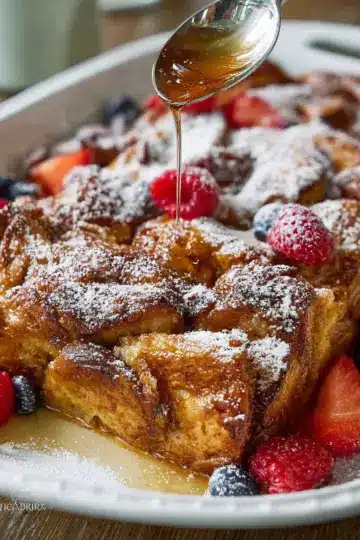 Croissant French Toast Casserole