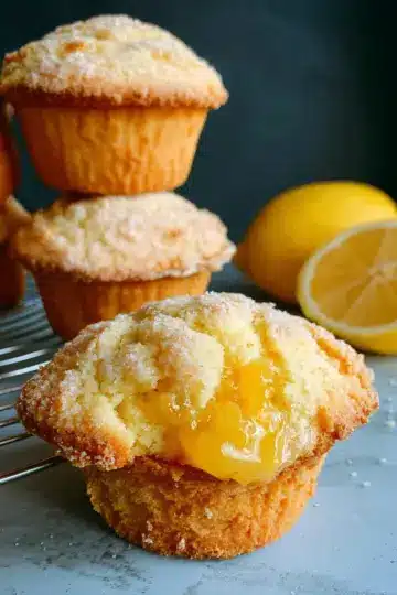 Lemon Curd Muffins