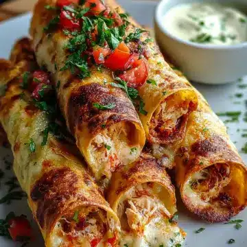Crispy Crab And Shrimp Queso Taquitos You Can't Resist