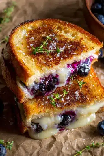 Blueberry White Cheddar Grilled Cheese