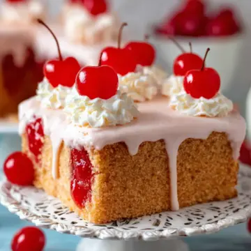 Maraschino Cherry Cake