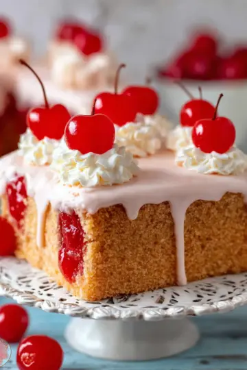 Maraschino Cherry Cake
