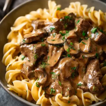 Beef Stroganoff