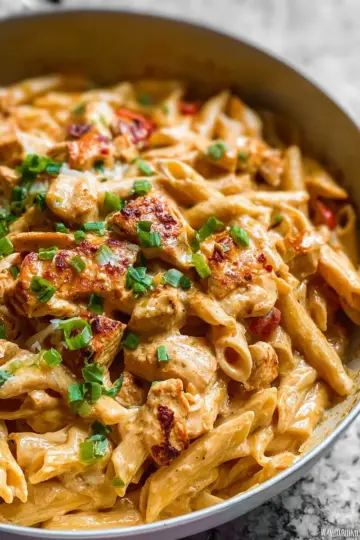 One Pot Creamy Cajun Chicken Pasta
