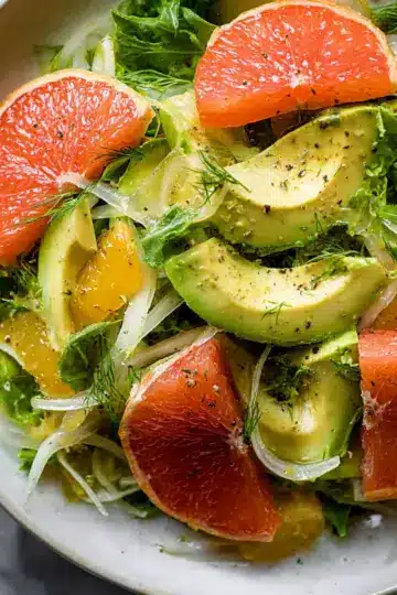 Avocado, Grapefruit and Fennel Salad