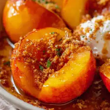 Easy Baked Peaches
