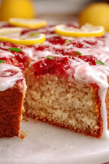 Strawberry Lemon Cake