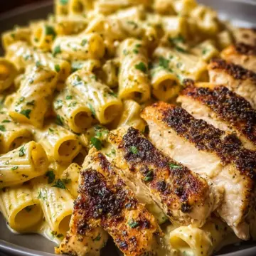 Creamy Herb Chicken Rigatoni
