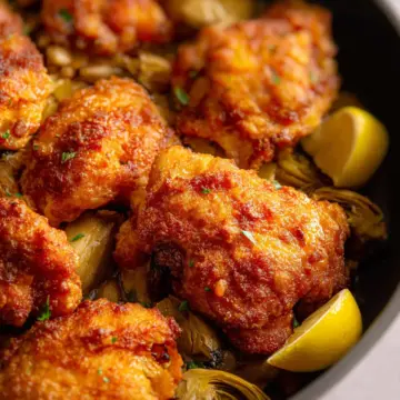 Crispy Artichoke Chicken