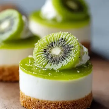 Mini Kiwi Cheesecake