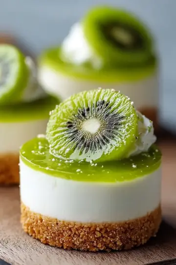 Mini Kiwi Cheesecake