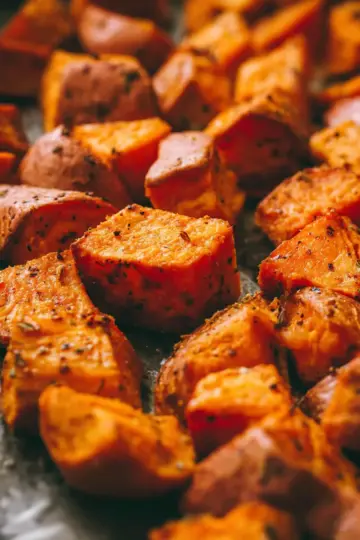 Crispy Roasted Sweet Potatoes
