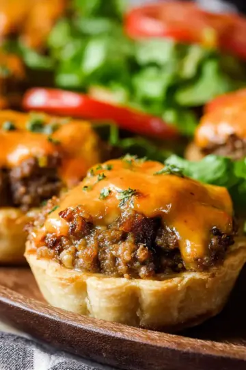 Easy Cheeseburger Tarts