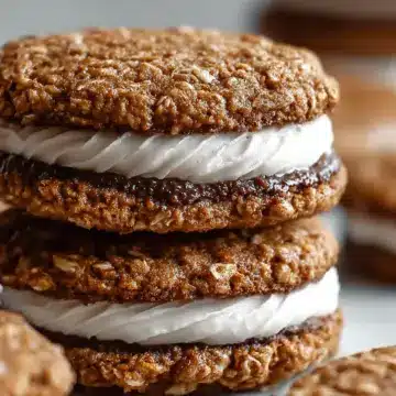 Gingerbread Oatmeal Cream Pies