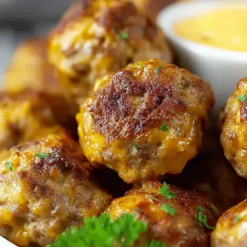 Best Keto Cheesy Sausage Balls