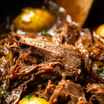 Slow Cooker Mississippi Pot Roast