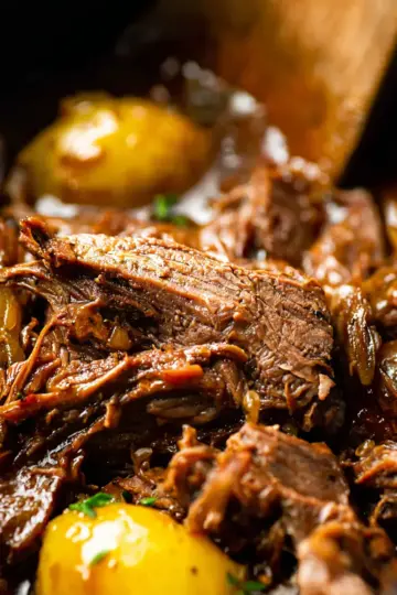 Slow Cooker Mississippi Pot Roast