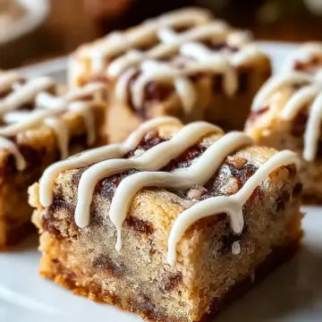 Cinnamon Roll Bliss Bars