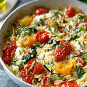 Heavenly Vegetable and Ricotta Baked Orzo for Cozy Nights