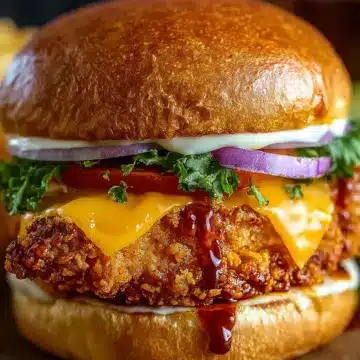 Savor the Flavor of Cowboy Butter Crispy Chicken Sandwich