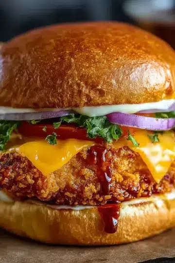 Savor the Flavor of Cowboy Butter Crispy Chicken Sandwich