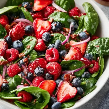 Berry Spinach Salad