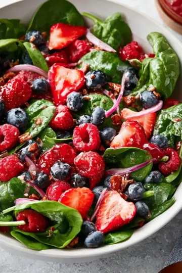 Berry Spinach Salad