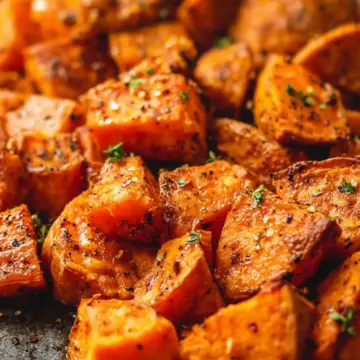 Crispy Roasted Sweet Potatoes