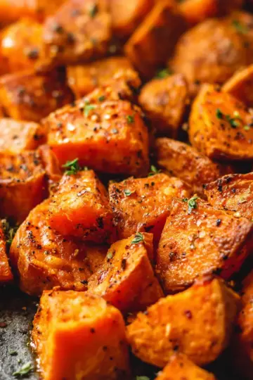 Crispy Roasted Sweet Potatoes
