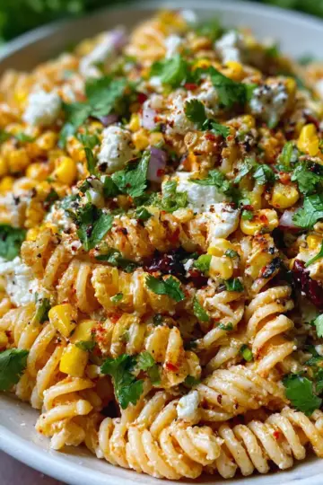 Mexican Street Corn Pasta Salad