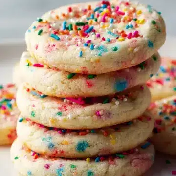 Soft Funfetti Cookies