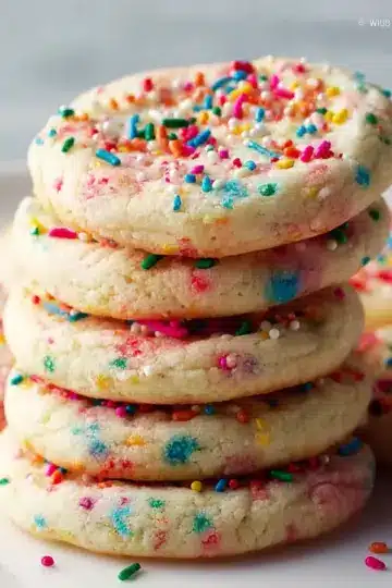 Soft Funfetti Cookies