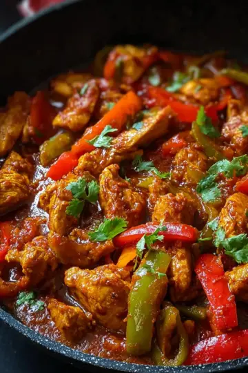 Savor Quick and Spicy Chicken Jalfrezi in Just 30 Minutes
