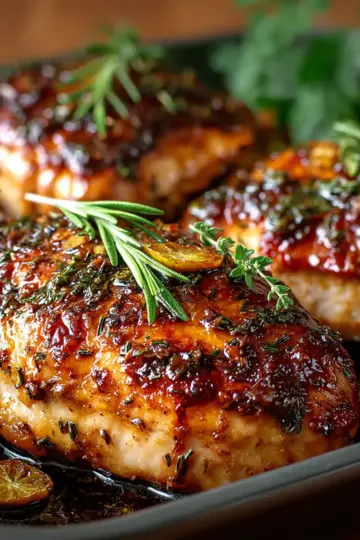 Balsamic Baked Chicken Breast