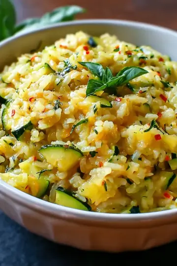One Pot Cheesy Zucchini Rice That Will Wow Your Taste Buds
