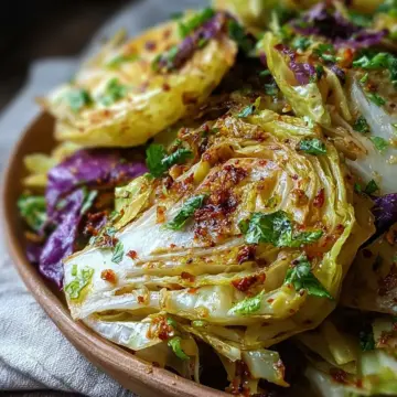 Irresistible Indian Roasted Cabbage