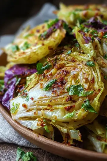 Irresistible Indian Roasted Cabbage