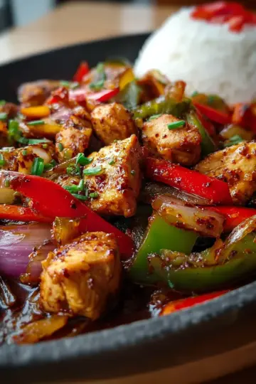 Spicy Garlic Chili Chicken Stir-Fry Recipe