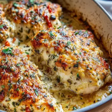 Garlic Parmesan Chicken Bake