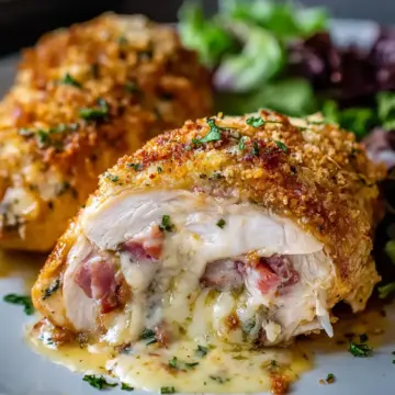 Delicious Stuffed Chicken Cordon Bleu