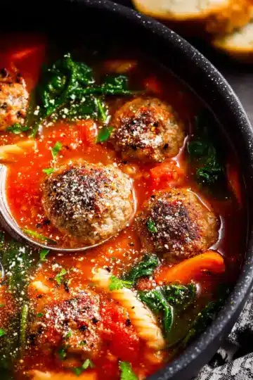 Italian Meatball Soup