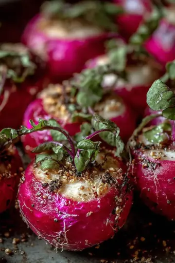 Smashed Radishes