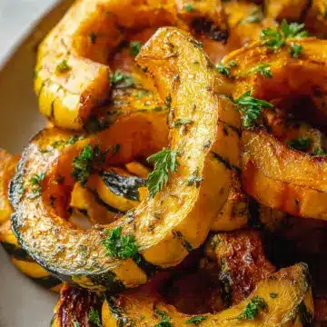 Delicious Roasted Delicata Squash