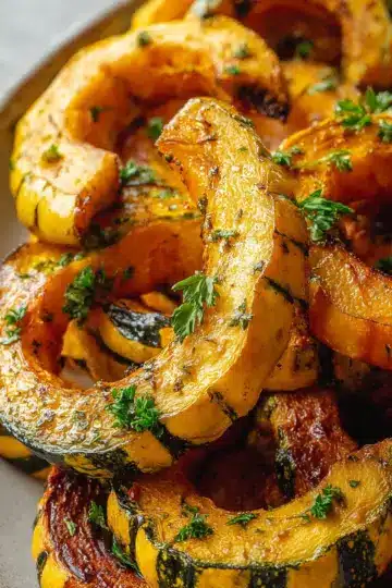 Delicious Roasted Delicata Squash