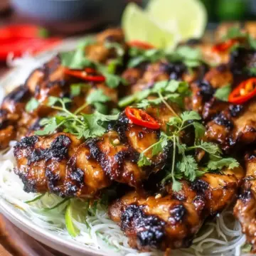 Grilled Vietnamese Lemongrass Chicken Recipe