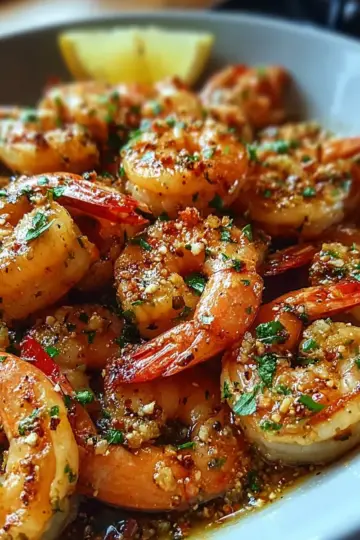 Hawaiian Garlic Shrimp