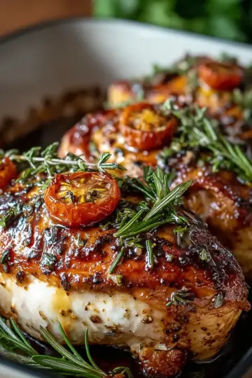 Balsamic Baked Chicken Breast